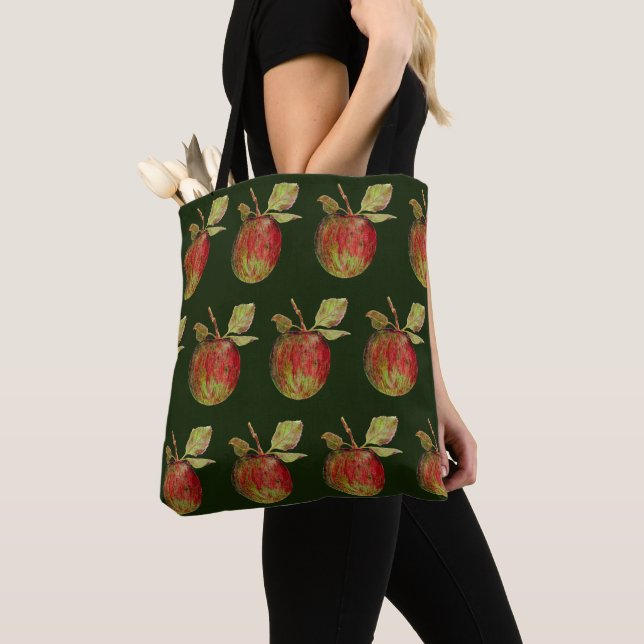 Äpple Tygkasse (Närbild)