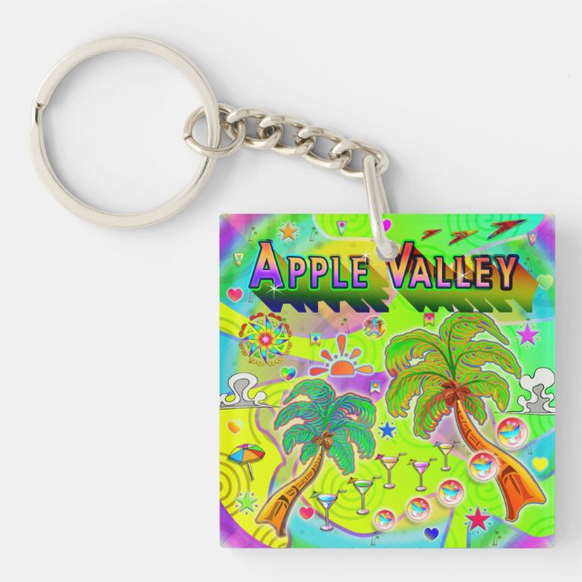 Apple Valley Mind Focus Nyckelring (Framsidan)