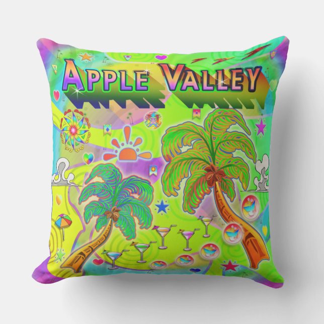 Apple Valley Mind Focus Pillow Kudde (Framsida)