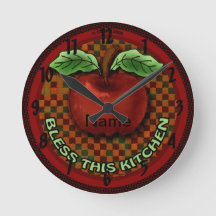Äpple Välsigna Det Här Köket