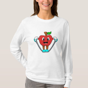 Äpple vid Fitness med Rope T Shirt