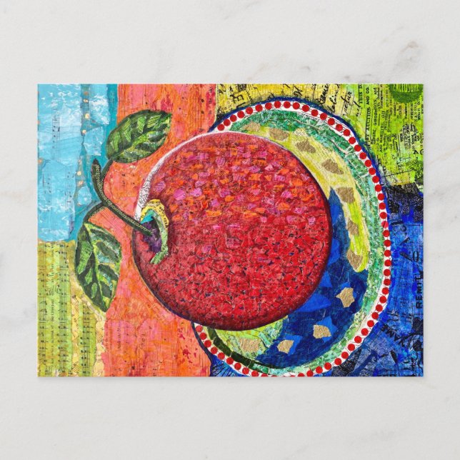 Äpple Vykort (Framsida)