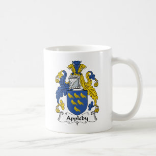 Appleby familjvapensköld kaffemugg
