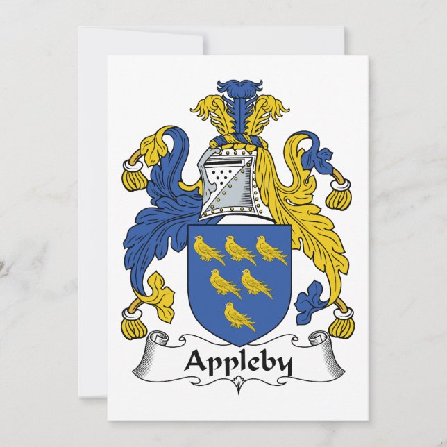 Appleby Family Crest (Framsida)