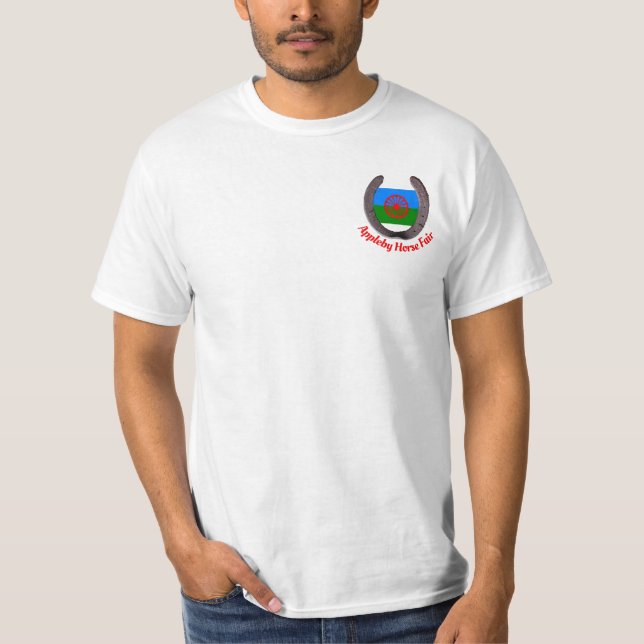 Appleby Gypsy Horse Fair  T Shirt (Framsida)