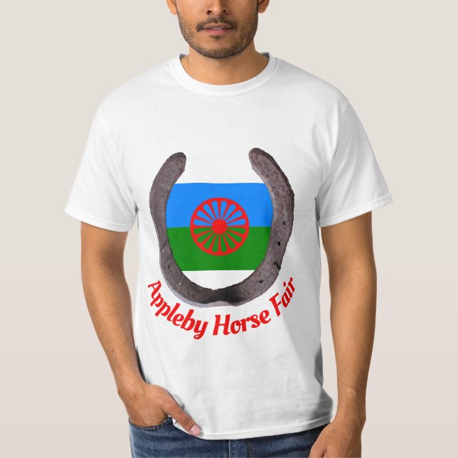 Appleby Gypsy Horse Fair  T Shirt (Framsida)