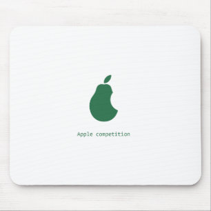 äpplekonkurrens-pear mousepad musmatta