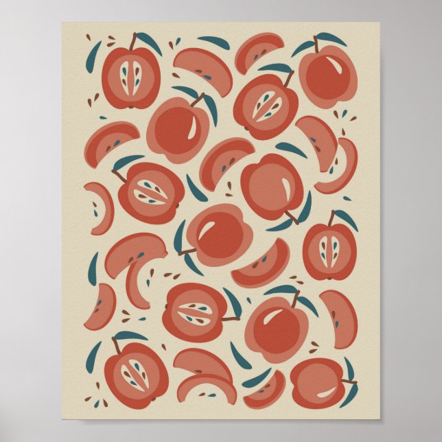 Äpplen, äpplen och äpplen poster (Framsidan)