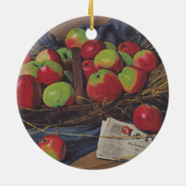Äpplen (av Félix Vallotton) Julgransprydnad Keramik