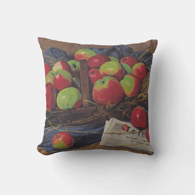 Äpplen (av Félix Vallotton) Kudde (Framsida)