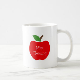 Äpplen för lärare kaffemugg
