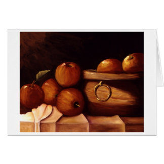 Äpplen Hälsningskort