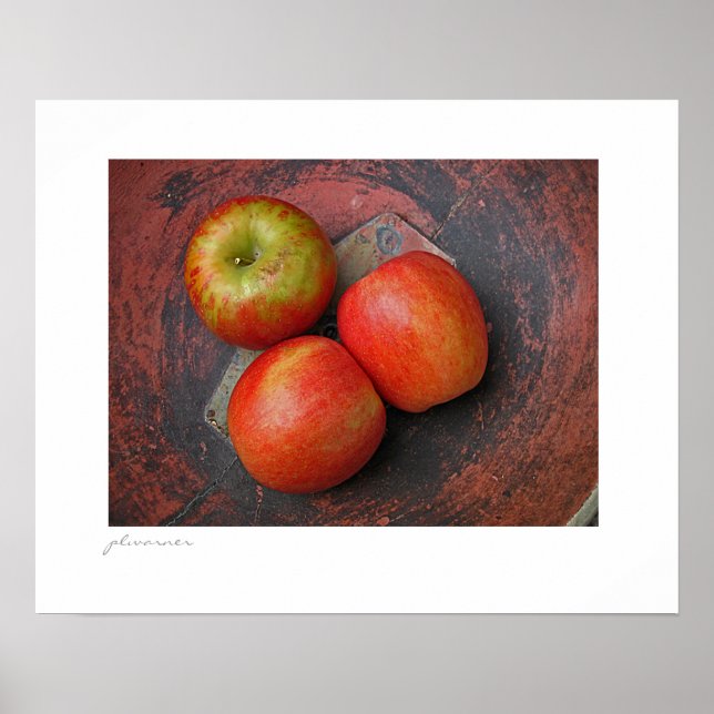 Äpplen III Poster (Framsidan)