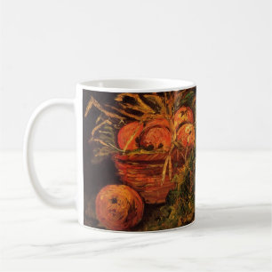Äpplen, kött och en bulle av Vincent van Gogh Kaffemugg