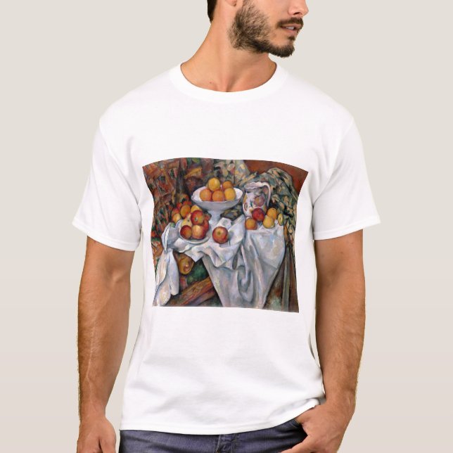 Äpplen och Apelsiner, Paul Cezanne, 1895-1900 T Shirt (Framsida)