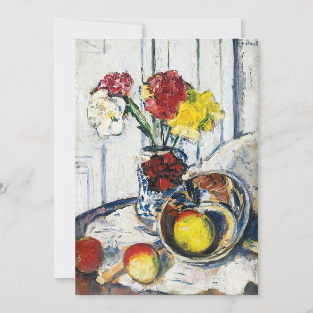 Äpplen och blommor | George Leslie Hunter (Framsida)