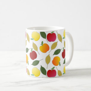 Äpplen och Löv Kaffemugg