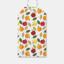 Äpplen och Löv Presentetikett