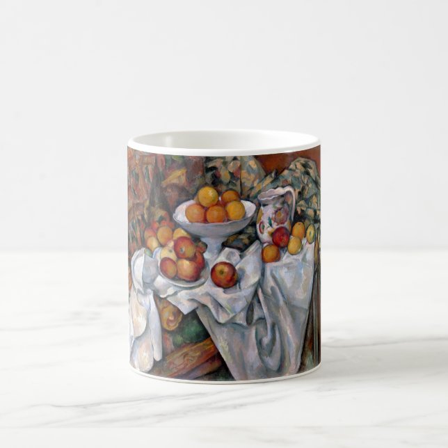 Äpplen och Orangar, Paul Cezanne, 1895-1900 Kaffemugg (Center)