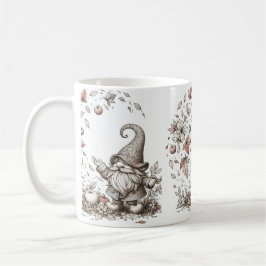 Äpplen och tomtekaffe, vit keramisk för mugg kopp