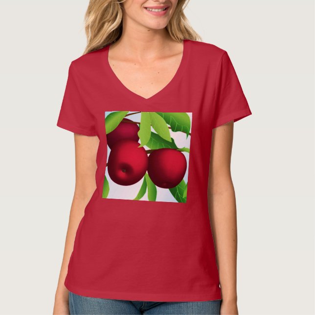 "Äpplen på Gren" Tee (Framsida)