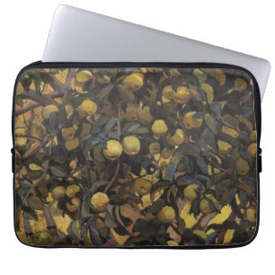 Äpplen på Grenar i Träd (av Serebriakova) Laptop Fodral