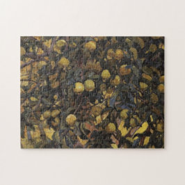 Äpplen på Grenar i Träd (av Serebriakova) Pussel