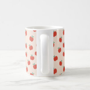 Äpplen på kaffemugg