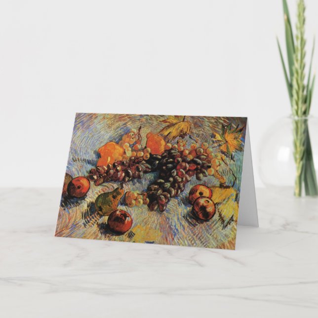 Äpplen, Päron, Citroner, Vindruvor av Vincent van  Kort (Framsida)