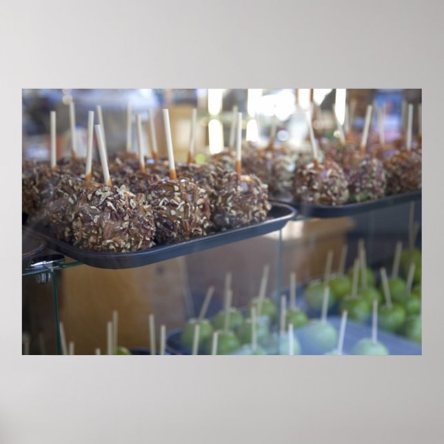 Äpplen, Pioneer Square, Seattle Poster (Framsidan)