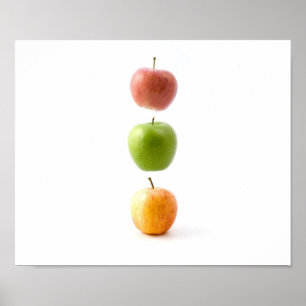 Äpplen Poster