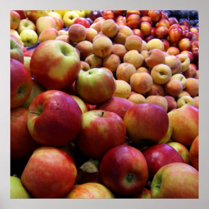 Äpplen Poster