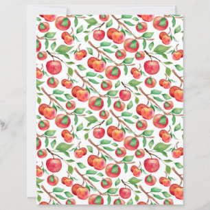 Äpplen Scrapbookpapper