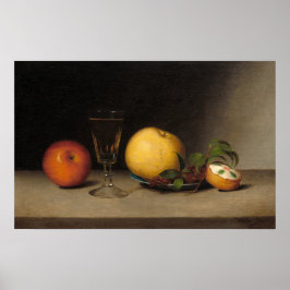 Äpplen, Sherry - Raphaelle Peale Fine Art Poster