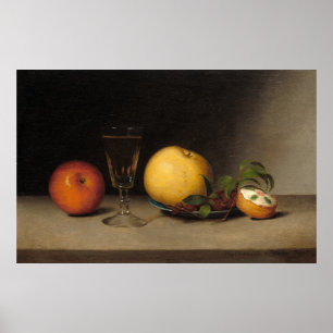 Äpplen, Sherry - Raphaelle Peale Fine Art Poster