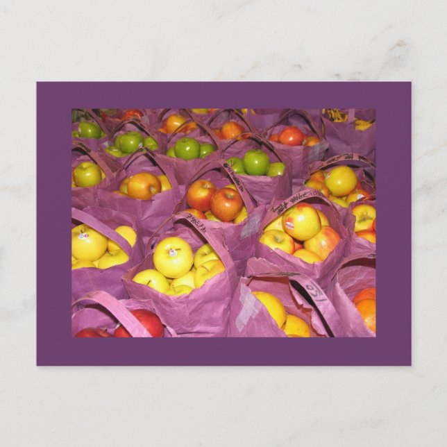 Äpplen Vykort (Framsida)