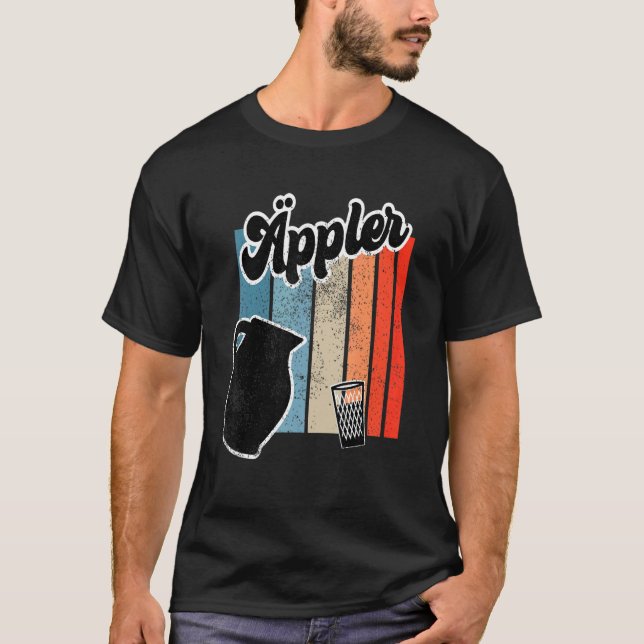 Äppler Schobbe Frankfurt Cider Hessen T Shirt (Framsida)