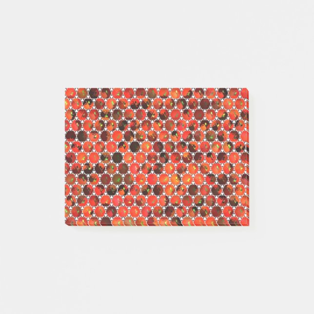 Apples Mönster-teckningar Post-it Block (Framsida)