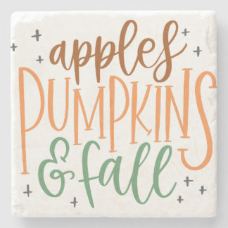 APPLES PUMPKINS OCH FALL STENUNDERLÄGG