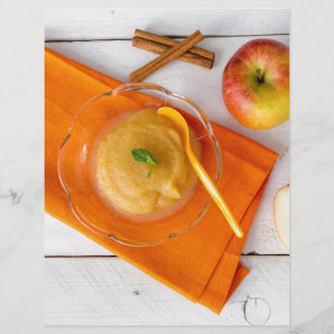 Applesauce med kanel och orange