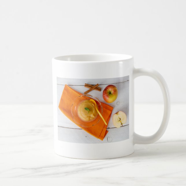 Applesauce med kanel och orange kaffemugg (Höger)