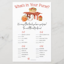 Äpplet från vår Öga vad är i din handväska? Spel