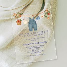 Äpplet i Vårt Öga Pojk Babyshower