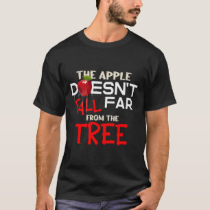 Äpplet kommer inte långt från Träd-äppelpärmen. T Shirt