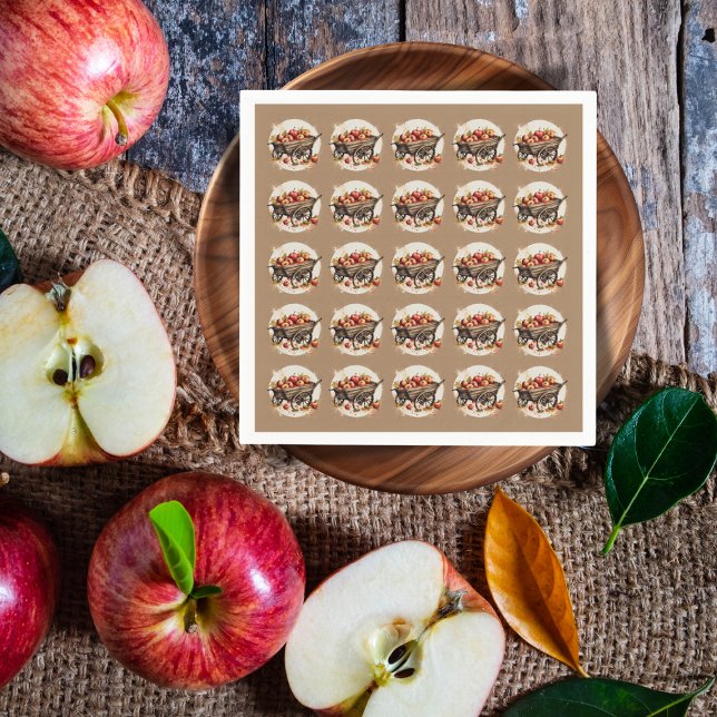 Äpplet på vår Öga babyskor Pappersservett (Skapare uppladdad)