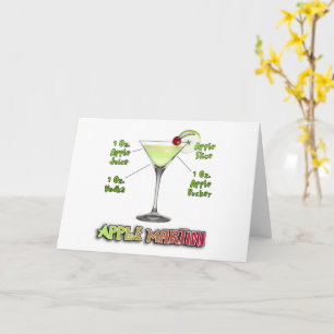 Appletini alias Apple Martini Cocktail Recipe Art Kort