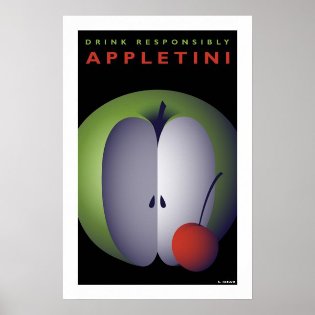 Appletini (liten Poster) Poster (Framsidan)