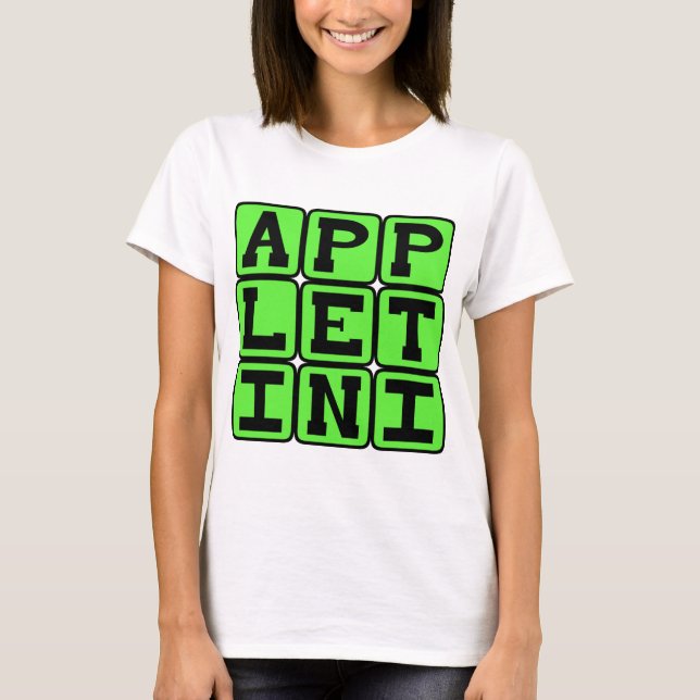 Appletini, Smaksatt Martini T-shirt (Framsida)