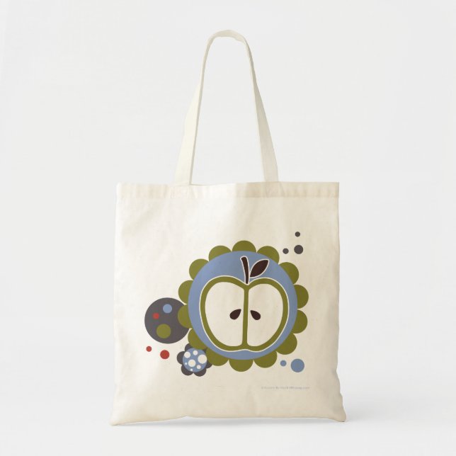 Appletinsy Tote Bag Tygkasse (Framsidan)