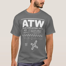 Appleton Internationell flygplats ATW T-Shirt